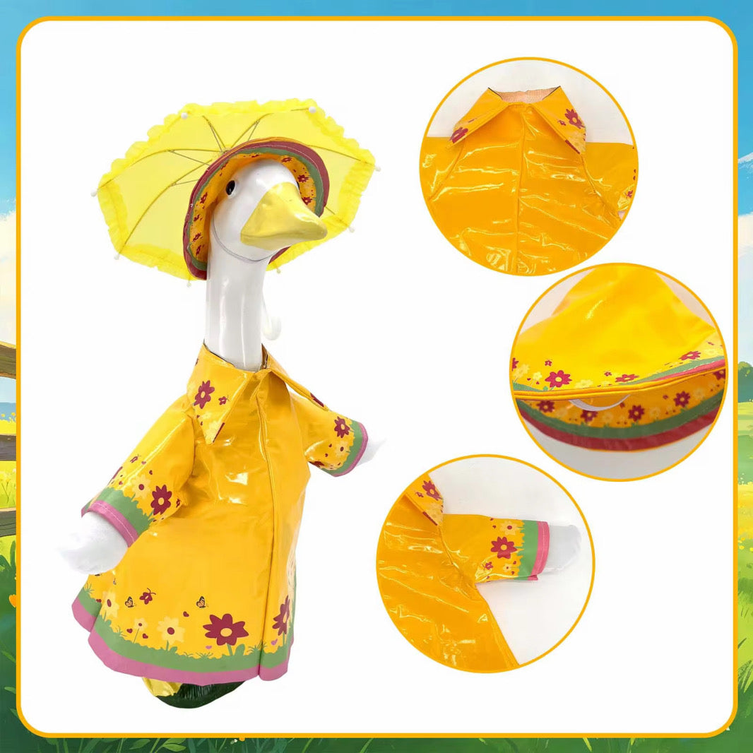 3 Piece Porch Raincoat Goose Outfit