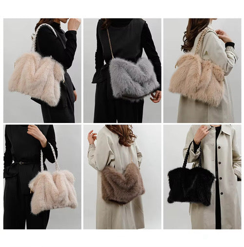 The Luxe Plush Tote