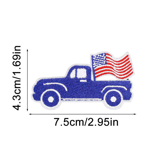 Ameri-Patch Iron On Patches Set Of 10