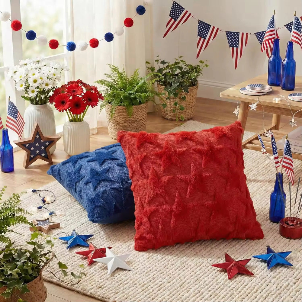 Classic Star Americana Pillow Covers