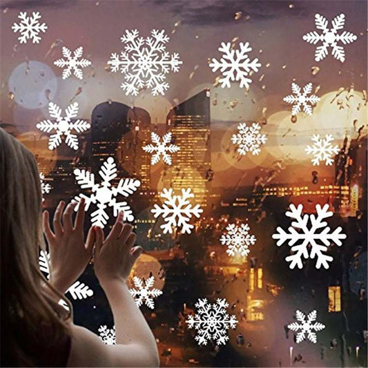 Snowflake Window Clings