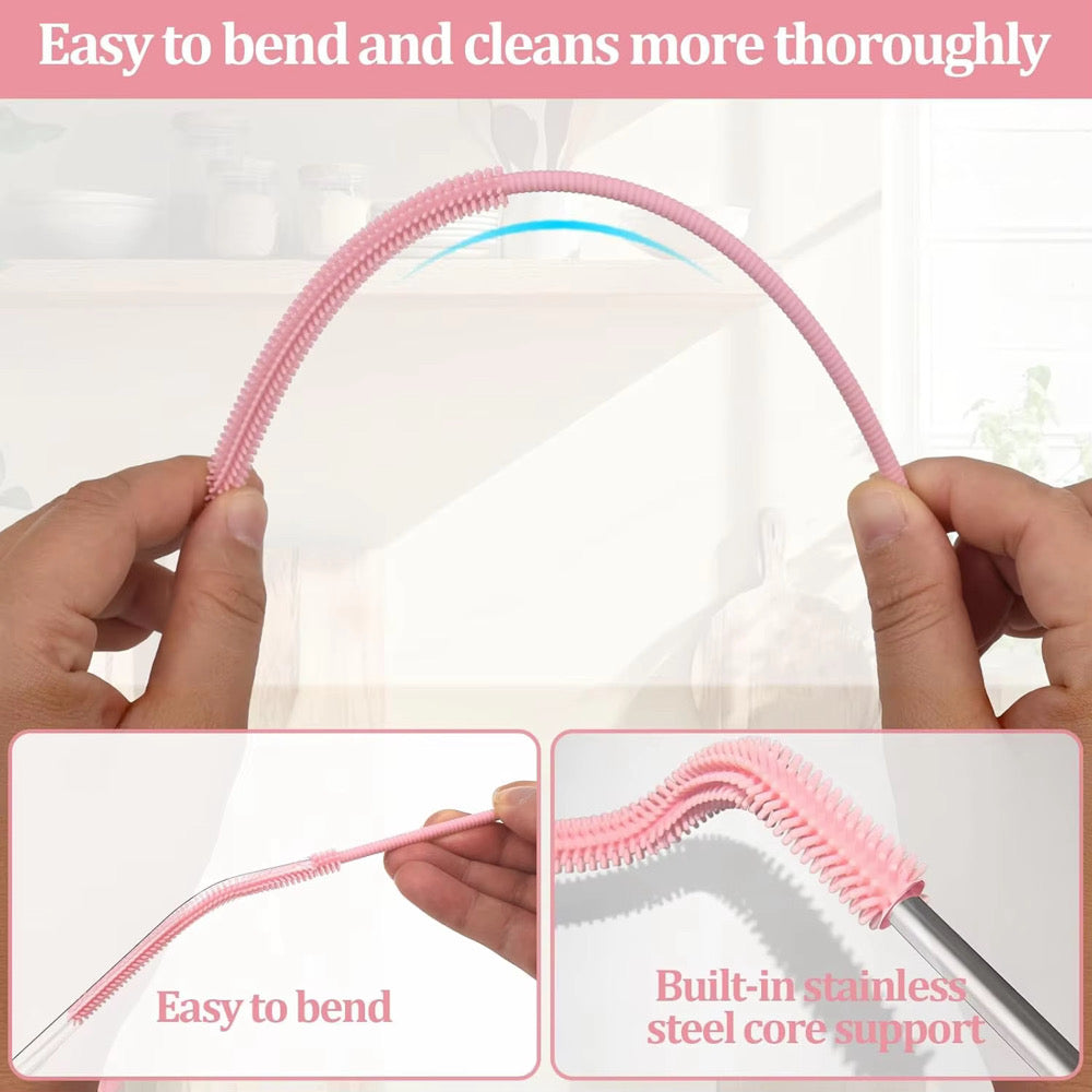 2 Piece Straw Cleaner Set
