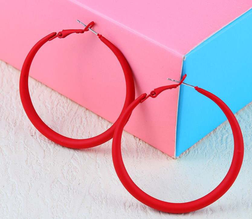 Colorful Hoop Earrings