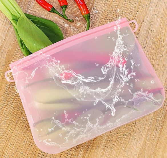Reusable Silicone Food Storage Bags