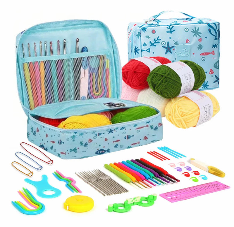 Hooked And Happy Crochet Kit