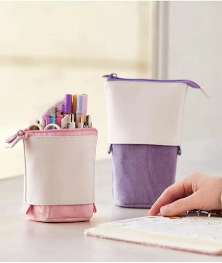 Stand & Foldable Pencil Holder