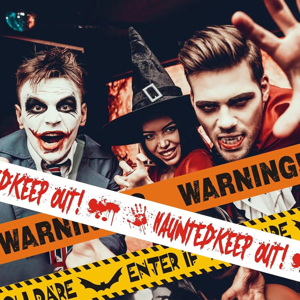 Halloween Warning Tape Set of 3