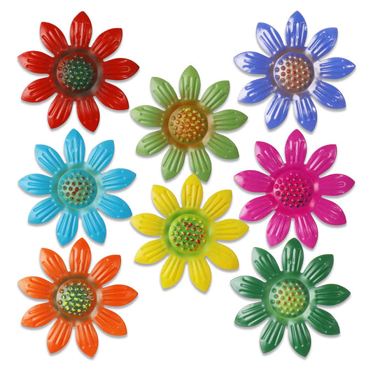 Flower Wall Decor Set Of 8