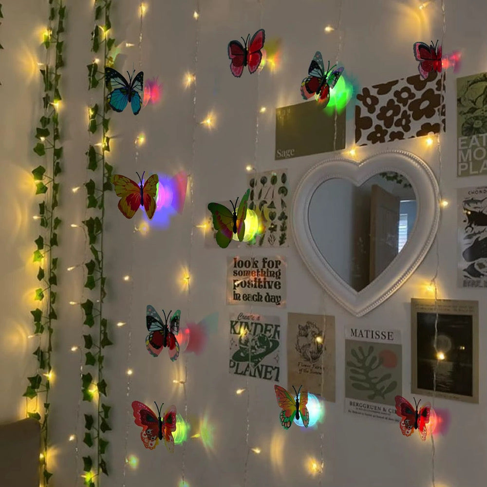 24 Piece Glowing Butterfly Friends