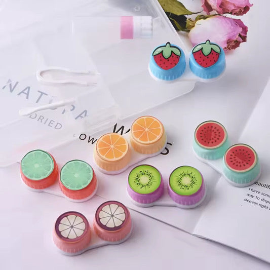 Fruit- Tasic Fruit Themed Contact Case Set