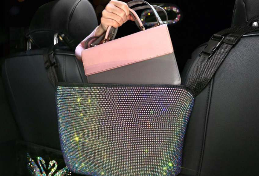 Rhinestone Car Organizer