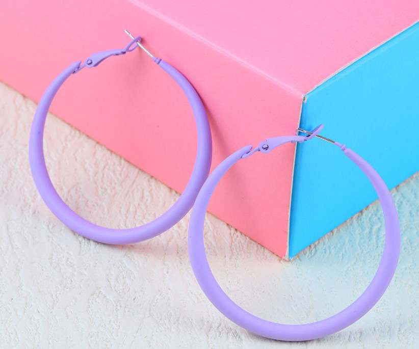 Colorful Hoop Earrings