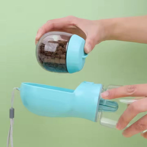 On The Go Dog Food Water Container
