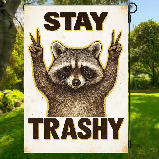 FUNNY Seasonal Garden Flags