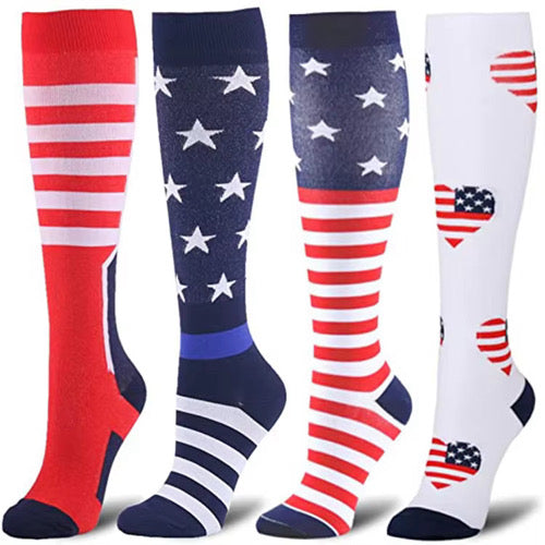 Patriotic Vibes Compression Socks