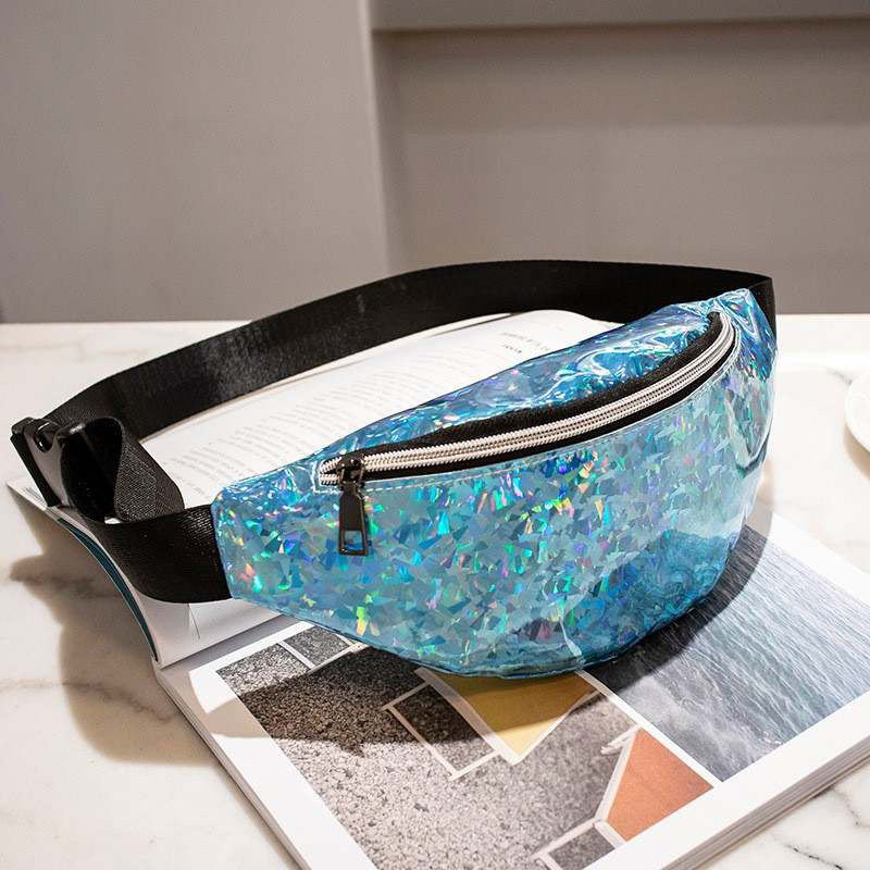 Happy Holographic Fanny Packs