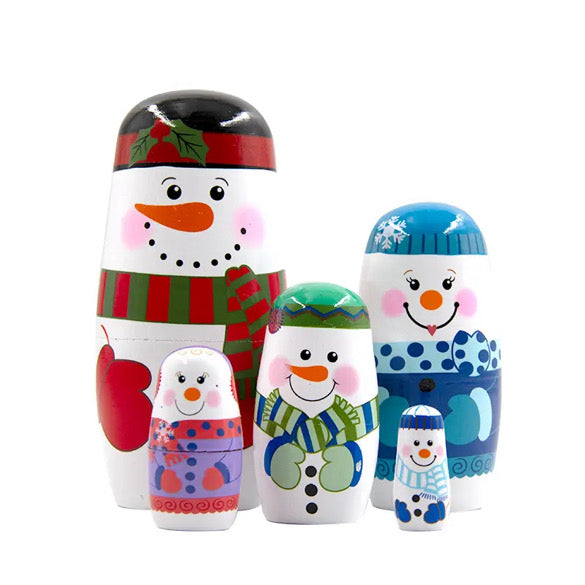 Holiday Nesting dolls