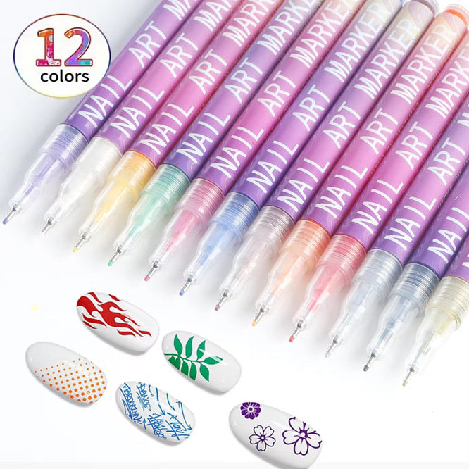 Nail Doodle Pens