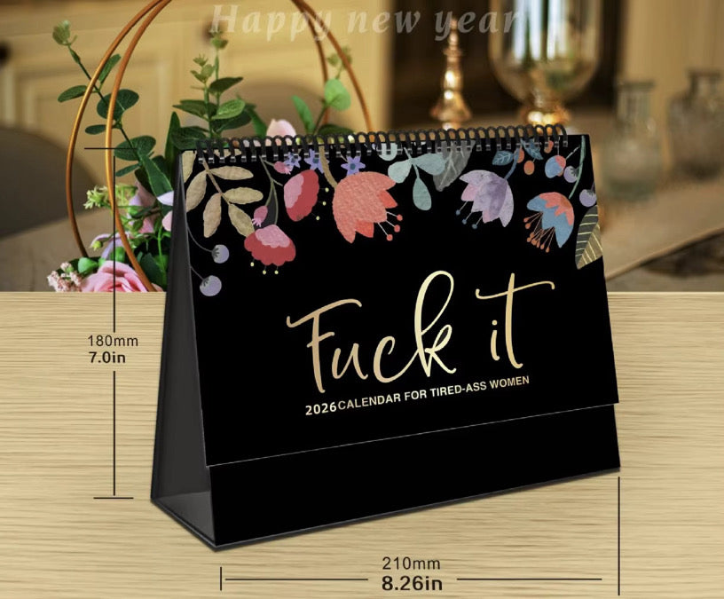 Desktop Snarky 2026 Calendar