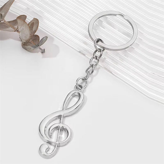 Music Note Keychain