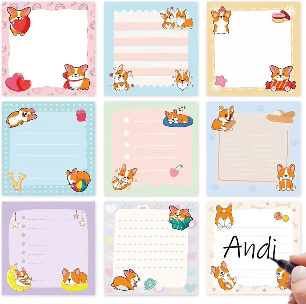 Animal Friend Sticky Notes