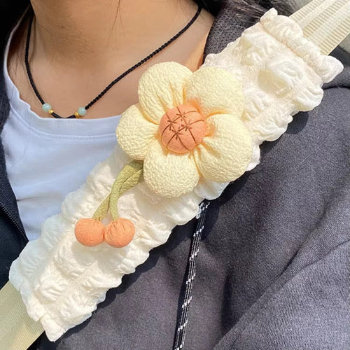 Flower SeatBelt Cover