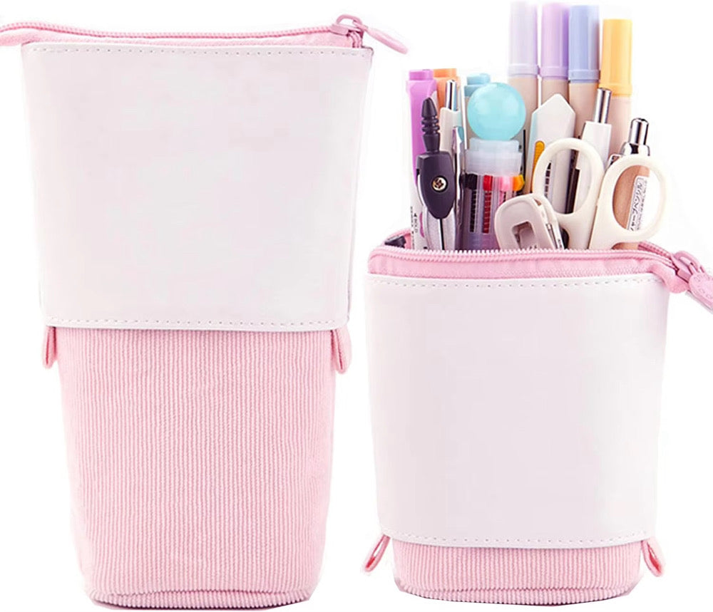 Stand & Foldable Pencil Holder