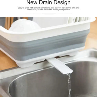 Collaspisble Dish Drying Rack