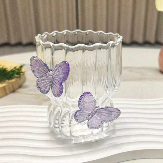 Flutterly Fabulous Glass