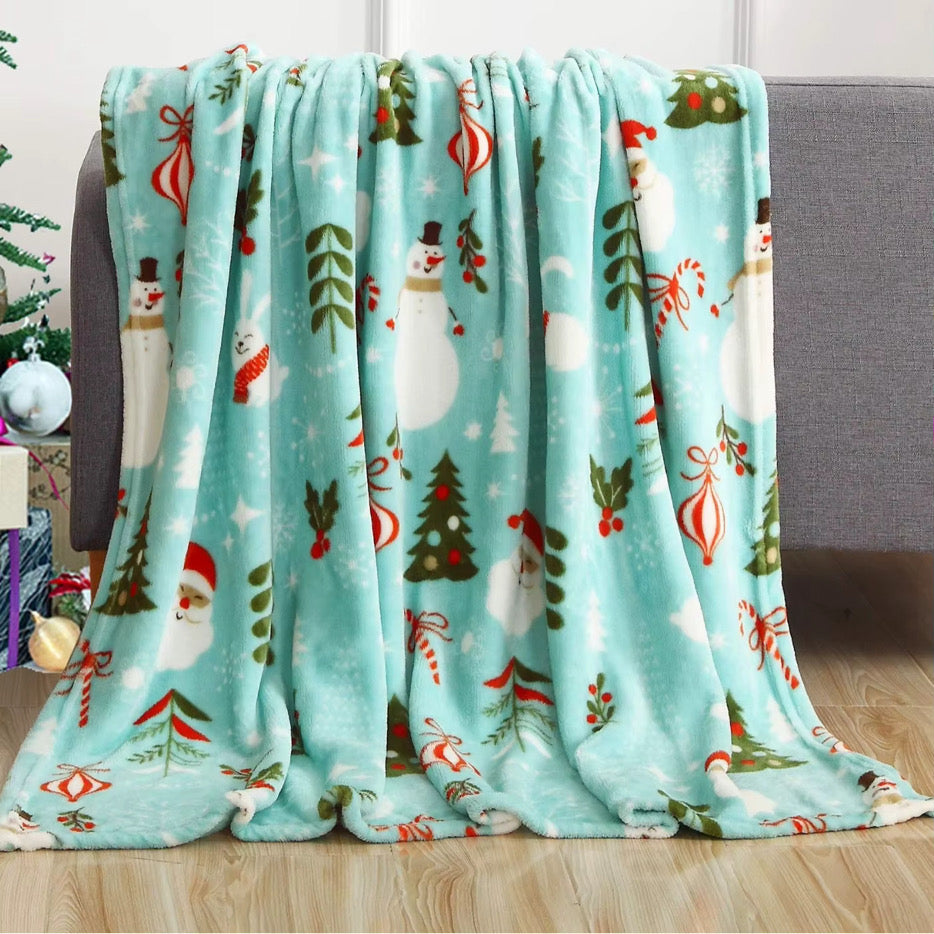 Christmas Themed Snuggle Blankets