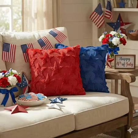 Classic Star Americana Pillow Covers