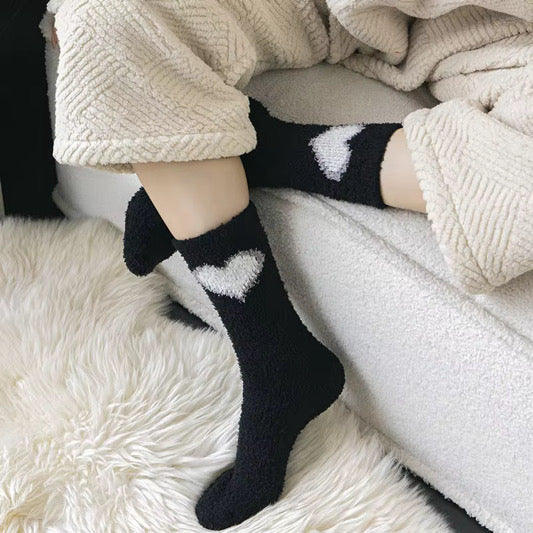 Fluffy Love Crew Sock Set