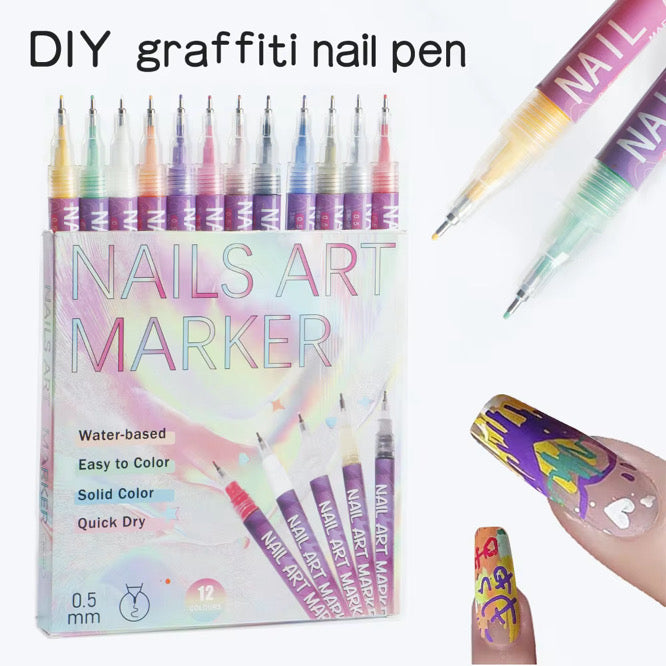Nail Doodle Pens