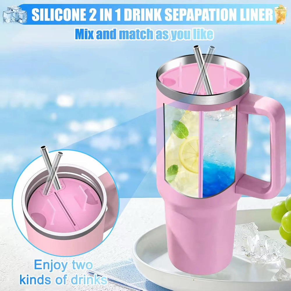 2 in 1 Drink Separator for 40 oz tumbler.