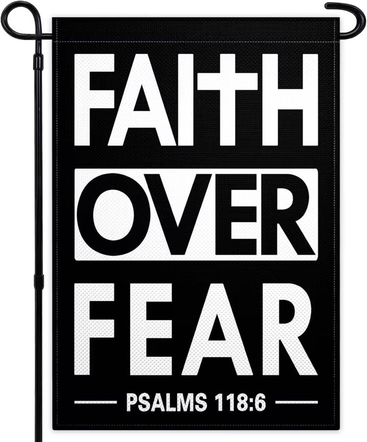Faith Themed Garden Flags