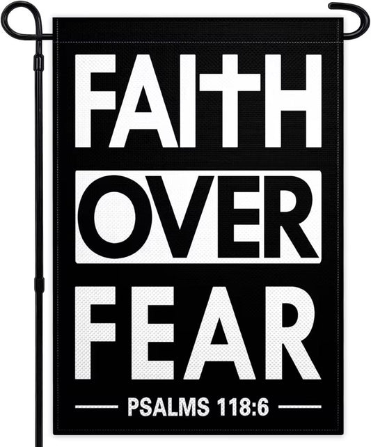 Faith Themed Garden Flags