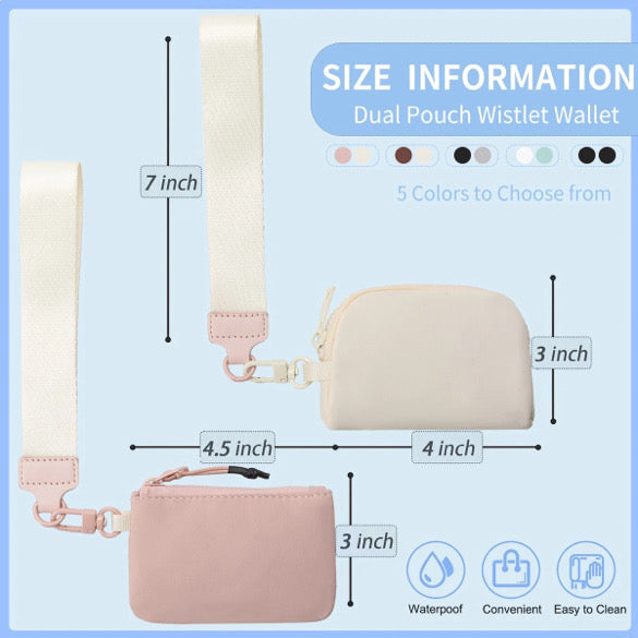 VIRAL Dual Wristlet Set