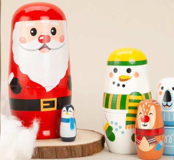 Holiday Nesting dolls