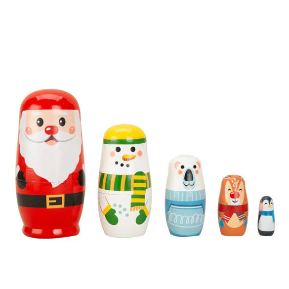 Holiday Nesting dolls