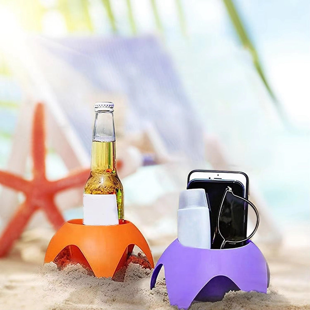 Sandy Sips Set Of 5 Drink Holder