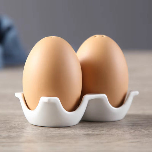 Eggstra Flavor Salt & Pepper Shakers