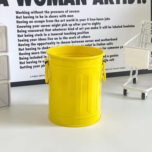 Trash Can Writing Utensil Holder