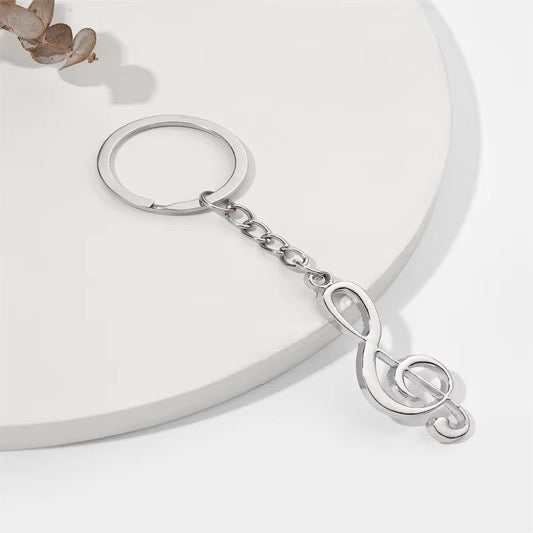 Music Note Keychain