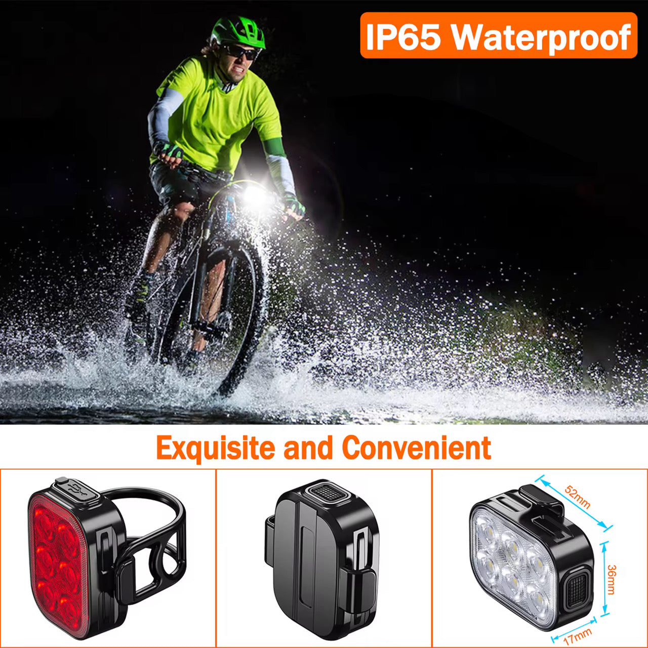 Night Rider Rechargeable Bike Light