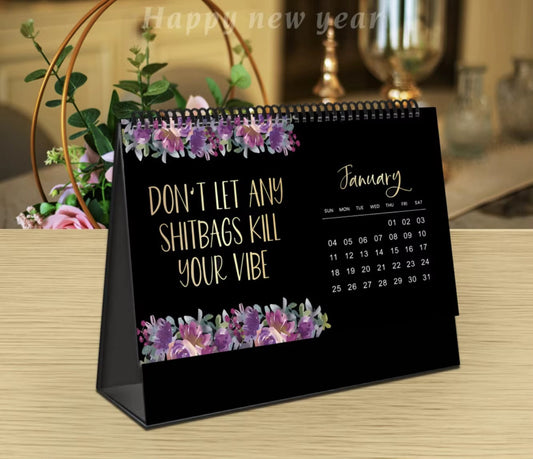 Desktop Snarky 2026 Calendar
