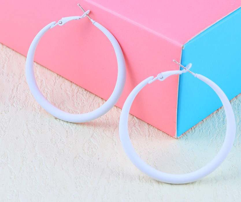 Colorful Hoop Earrings