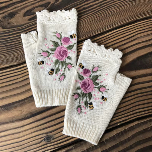 GardenStitch Fingerless Gloves