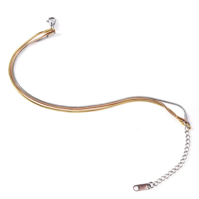 Mixed Chain Anklet