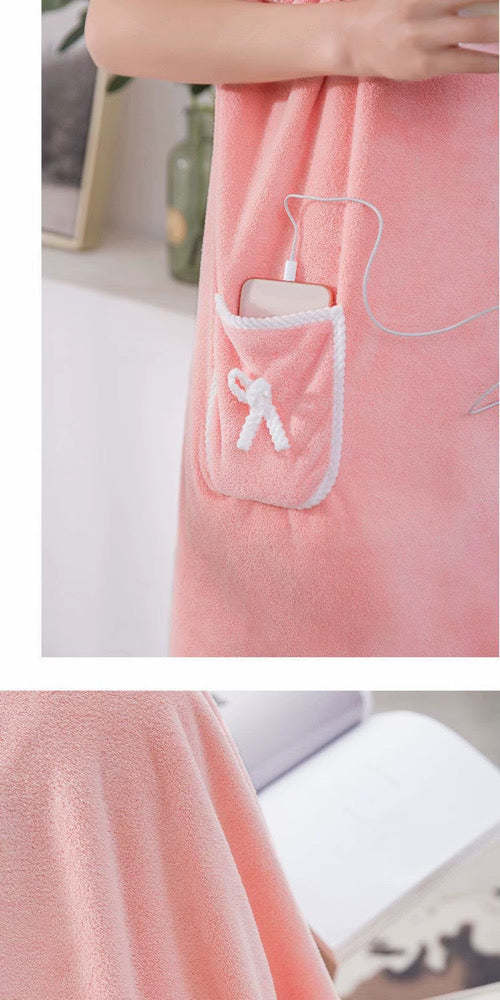 Soft Sling Bath Towel Wrap