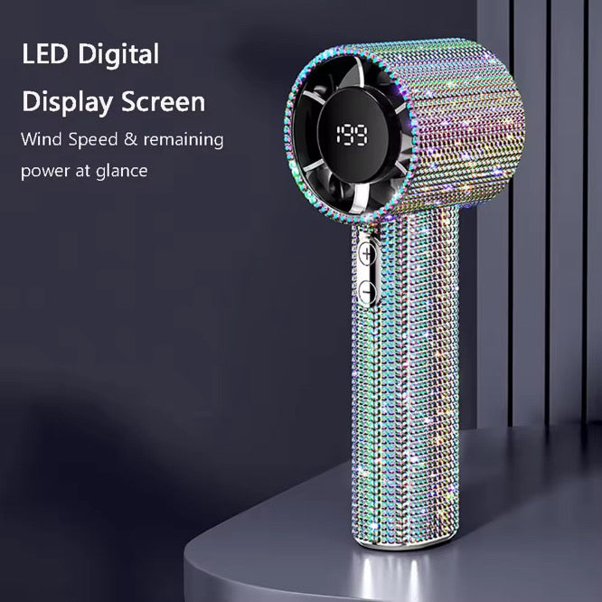 OPEN Crystal Cool Handheld Fan